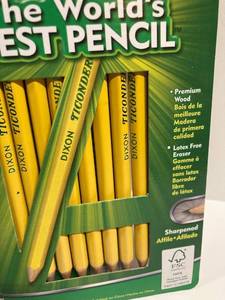 lot 59 image: Ticonderoga Pencils