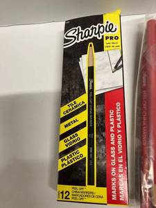 lot 68 image: Sharpie Wax Pencils
