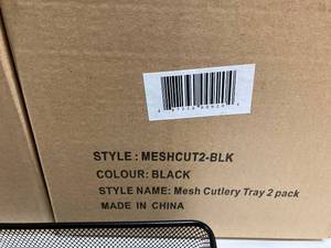 lot 118 image: Mesh Cutlery Trays