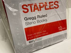 lot 128 image: Steno Notebooks