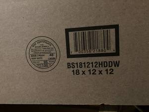 lot 19 image: Double Wall Shipping Boxes