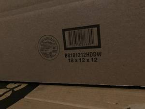 lot 56 image: Double Wall Shipping Boxes