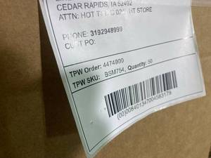 lot 123 image: Folding Mailer Boxes