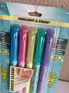 lot 148 image: Frixion Erasable Highlighters