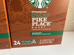 lot 3 image: Decaf Starbucks K-Cups