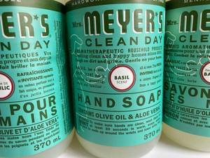 lot 2 image: Mrs. Meyers Hand Soap