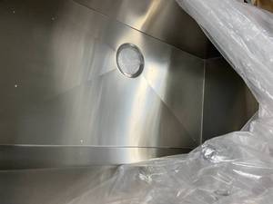 IN THE BOX MEDALLION STAINLESS SINK
