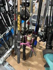 ASSORTED FISHING POLES