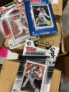 3 BOXES BASEBALL CARDS