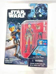 lot 14 image: Star Wars Rebels Sabine Wren 2016 Hasbro