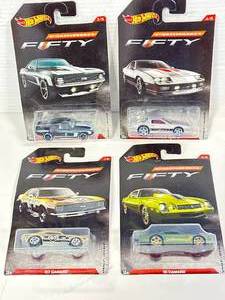 lot 76 image: Hot Wheels Camaro Fifty Cars