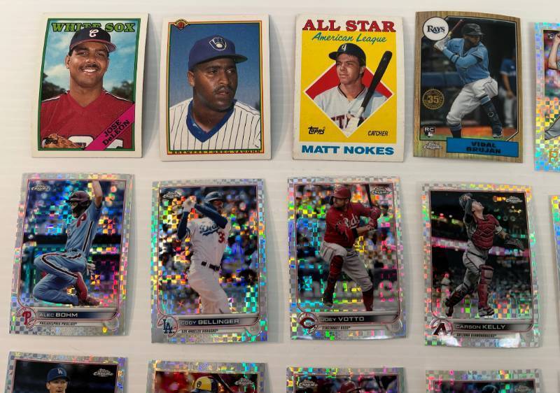 Group Of Misc. Baseball Cards Including Topps Chrome And More