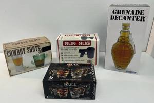 Group Of Unique Bar Items