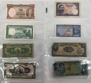 Group Of Misc. Foreign Currency