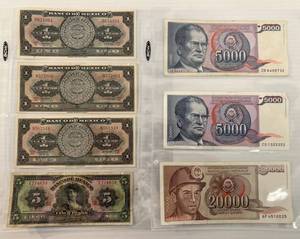 Group Of Misc. Foreign Currency