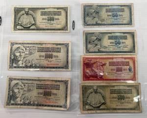 Group Of Misc. Foreign Currency