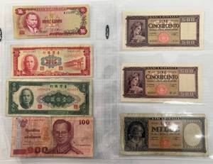 Group Of Misc. Foreign Currency