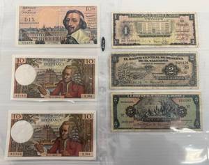 Group Of Misc. Foreign Currency