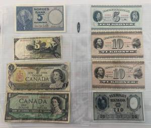 Group Of Misc. Foreign Currency