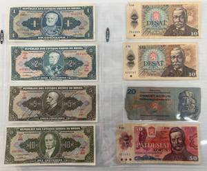 Group Of Misc. Foreign Currency