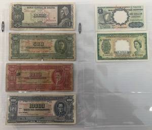 Group Of Misc. Foreign Currency