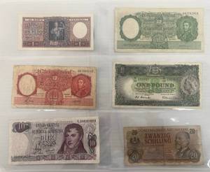 Group Of Misc. Foreign Currency