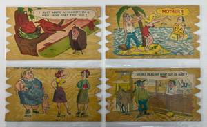Vintage Komic Kard Postcards