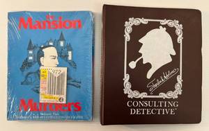 Vintage Sherlock Holmes Consulting Detective Books