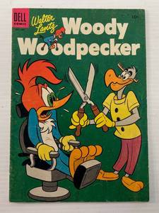 1950s Dell Comic Walter Lantz Woody Woodpecker Comic Book In Protective Sleeve