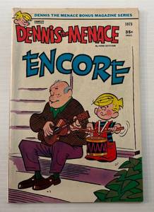 1973 Dennis The Menace Encore Comic Book In Protective Sleeve Carded