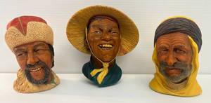 Three 1950s Bossons Figures Made In England