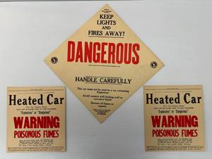 The Antique Great Northern Railway Warning Signs