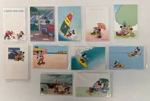 Vintage Walt Disney Productions Misc. Postcards