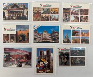 Vintage Misc. Euro Disney Postcards