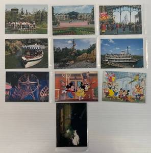 Vintage Misc. Tokyo Disneyland Postcards