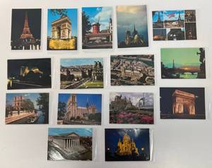 Group Of Vintage Misc. Paris Postcards