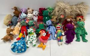 Group Of Misc. Vintage Beanie Babies