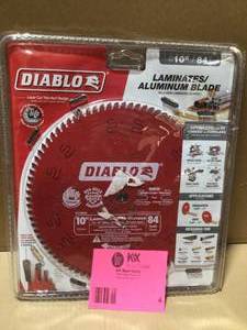 Diablo 10 84 Teeth Aluminum Blade review pictures