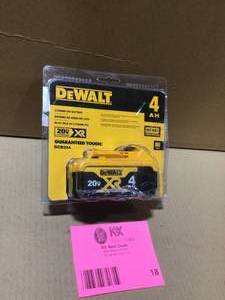 Dewalt 4 AH 20V Battery Customer Return Review Pictures