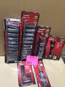 Lot of assorted Husky Tools various models and conditions see pictures