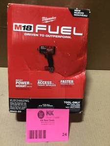 MilwaukeeM18 FUEL Gen-2 18V Lithium-Ion Brushless Cordless Mid Torque 12 in. Impact Wrench wFriction Ring (Tool-Only) customer return  review pictures