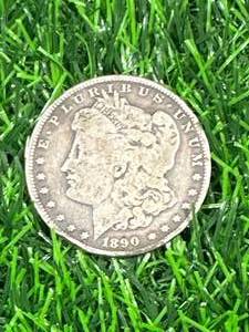 1890 Morgan Silver Dollar