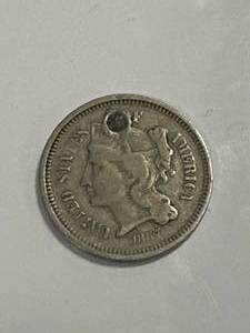 1867 3 Cent Nickel