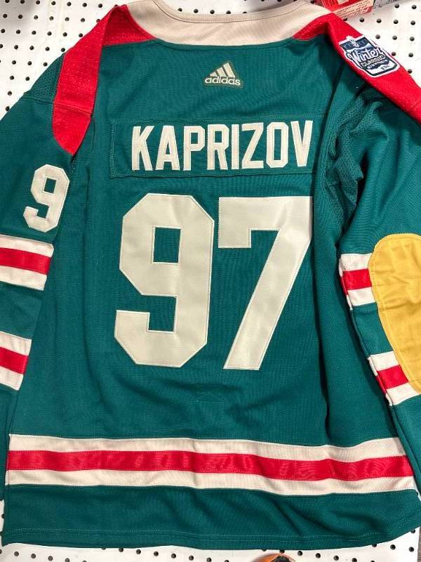 New Kirill Kaprizov Retro Winter Classic Minnesota Wild Jersey XL