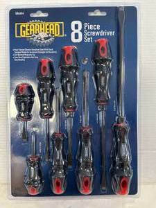 Gearhead 8pc Screwdriver Set