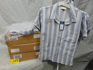 36 Pack Womens Short Sleeve Button-Down Shirt - Universal Thread Gray Large