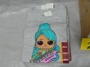 45 Pack Girls L.O.L. Surprise Key Matic Short Sleeve T-Shirt -SM(66X)