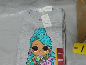 45 Pack Girls L.O.L. Surprise Key Matic Short Sleeve T-Shirt -SM(66X)