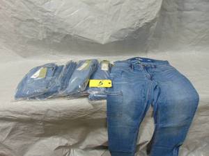 6 Pack Goodfellow & Co Mens Adaptive Boot Cut Jeans Dark Blue 32x30