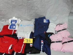 Mixed size Champion Clothing Lot